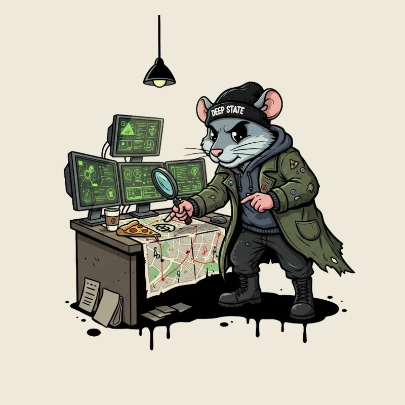 Hacker Rat Détective Deep State Tracking