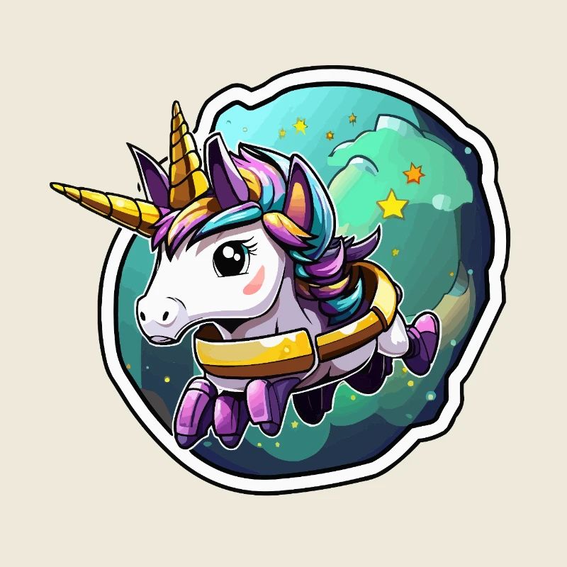 Armure d’Étoile de Licorne Spatiale