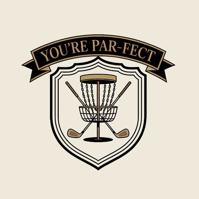 You're Par-fect - Funny Disk Golf Meme