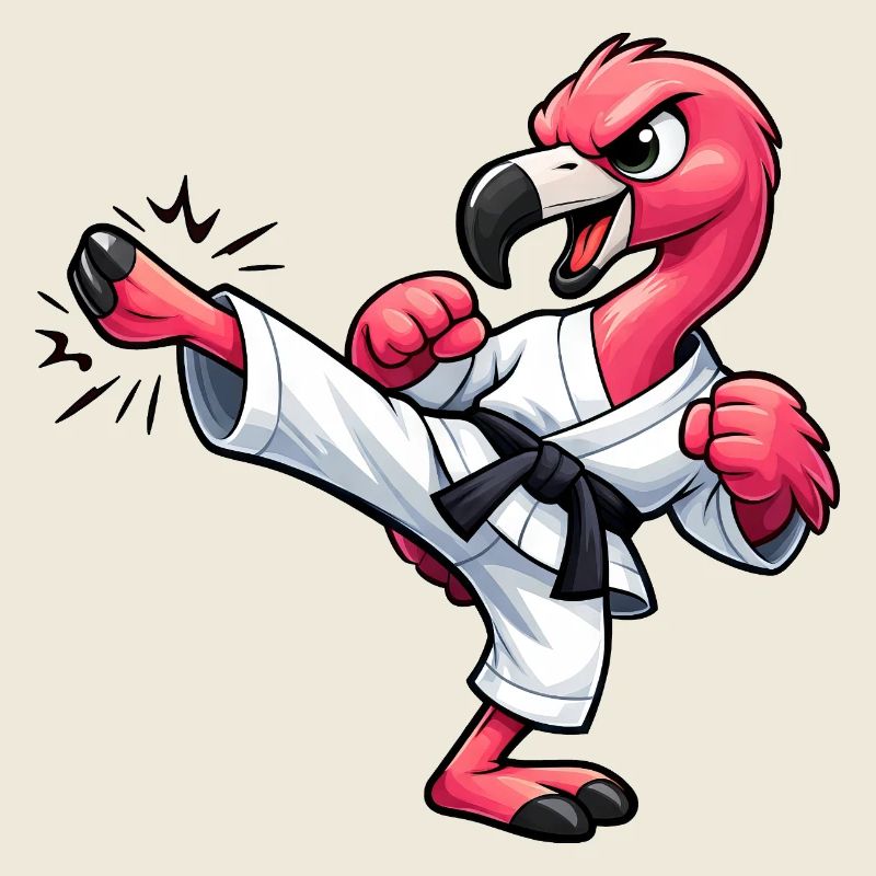 Flamingo Karate Kick Martial Arts Martial Arts