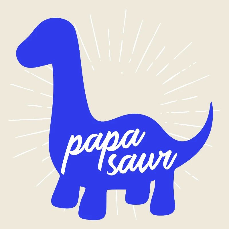 Papasaurier T-Rex Dinosaurier Vaterschaft Daddysaur