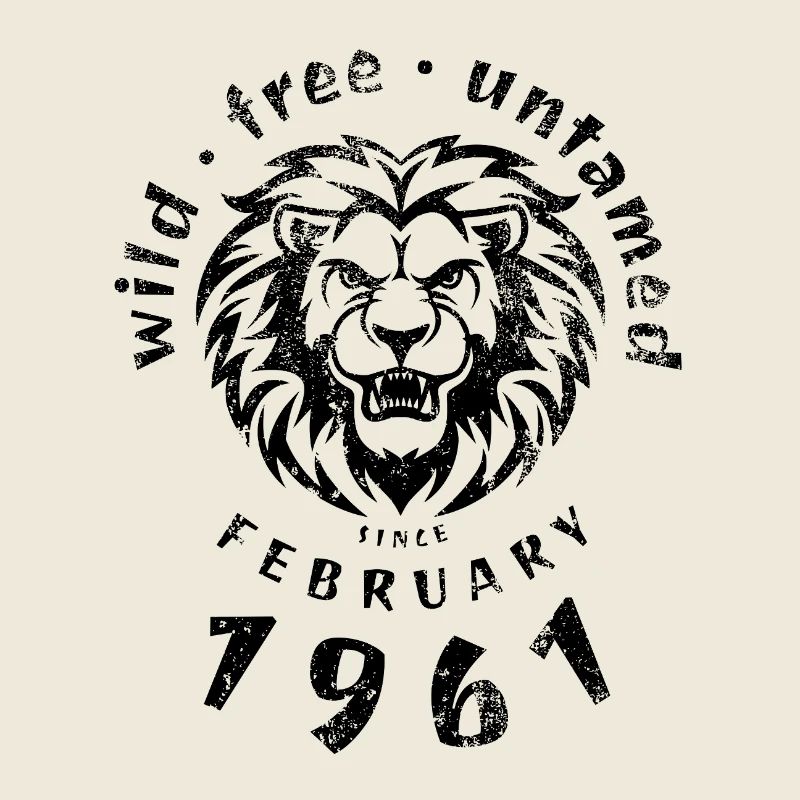 65. Geburtstag Wild, free & untamed since 02/1961