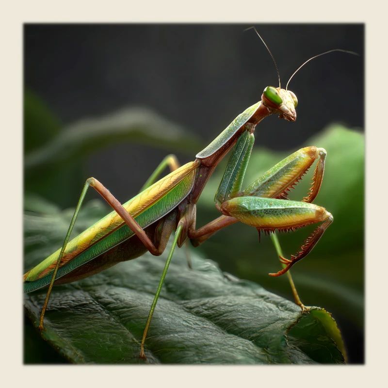 Praying mantis Makro – Elegant mantis