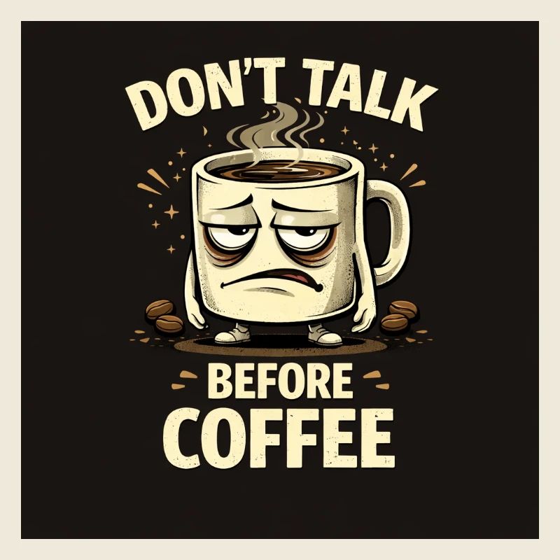Ne parle pas avant le café