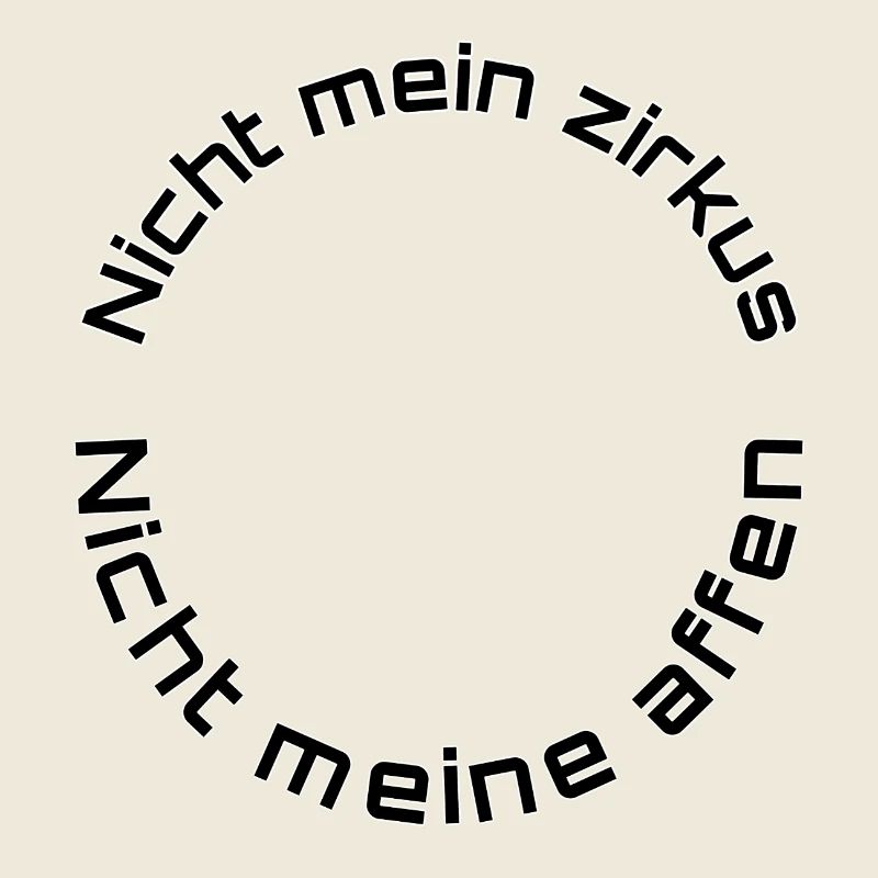 Pas mon cirque – Pas mes singes