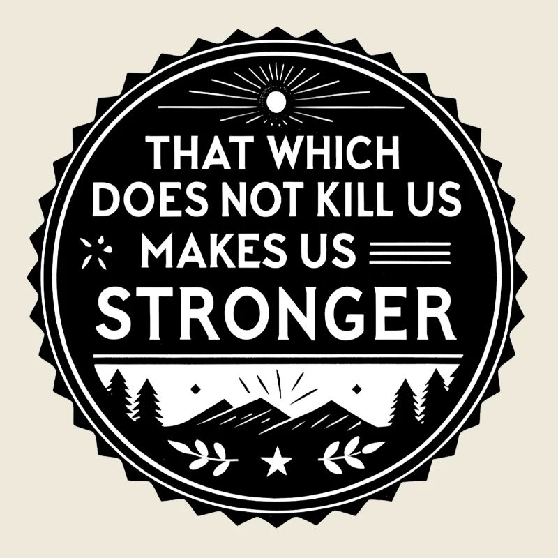 That which does not kill us makes us stronger
