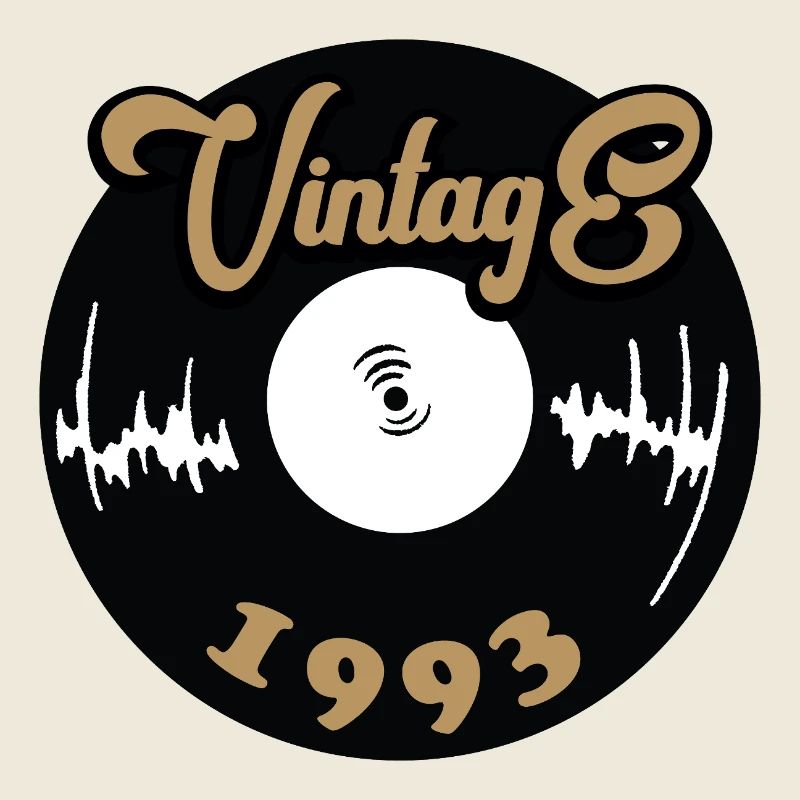 Design vinyle vintage 1993