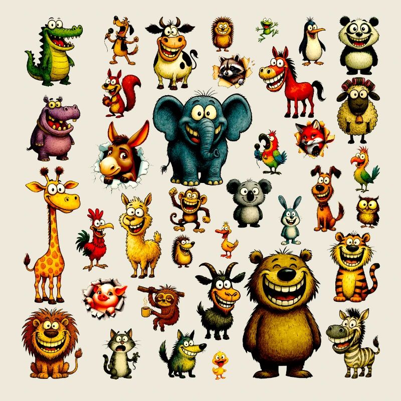 My First Animals - Cute Learning Design