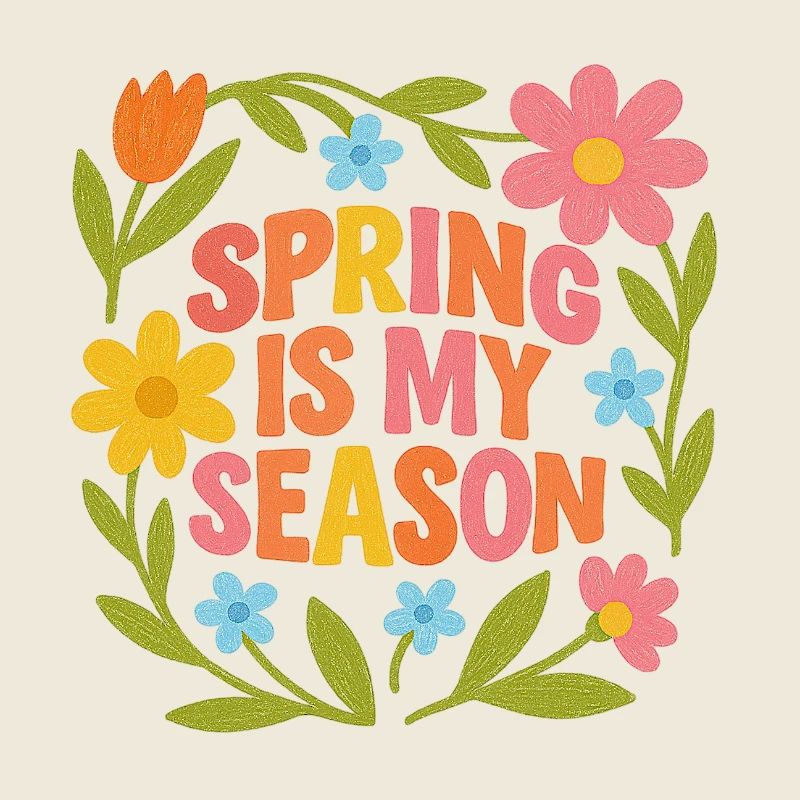 Le printemps est ma période préférée de l’année