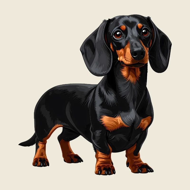 Black & Tan Dackel – Wursthund
