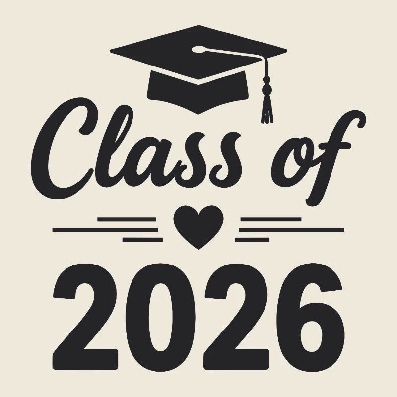 CLASS OF 2026 Absolventen Abschluss Studium