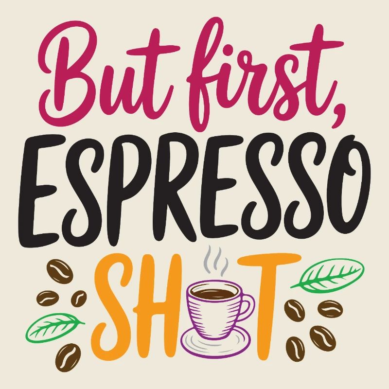 But first espresso shot