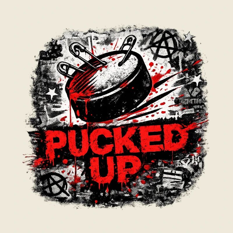 Punk graffitier déformé