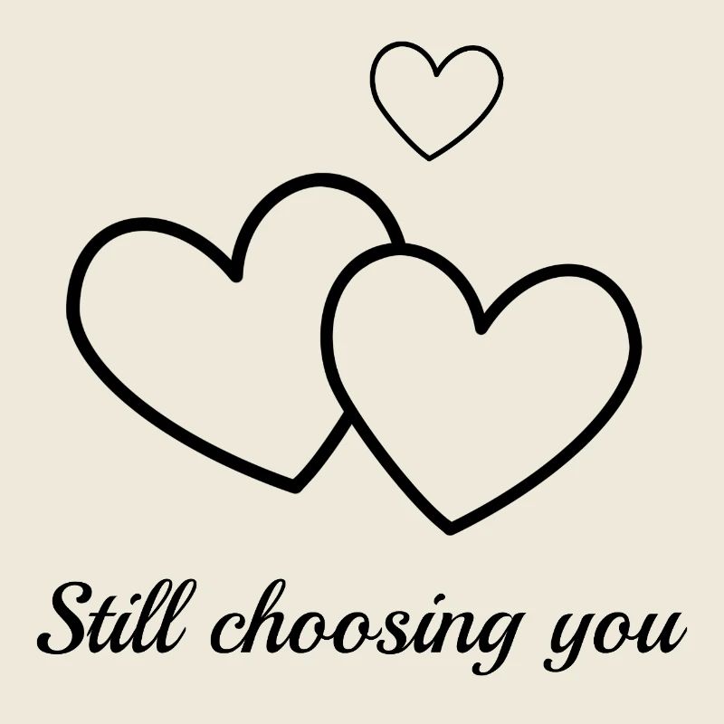 Ich wähle dich immer noch – ein einfaches und süßes Geschenk