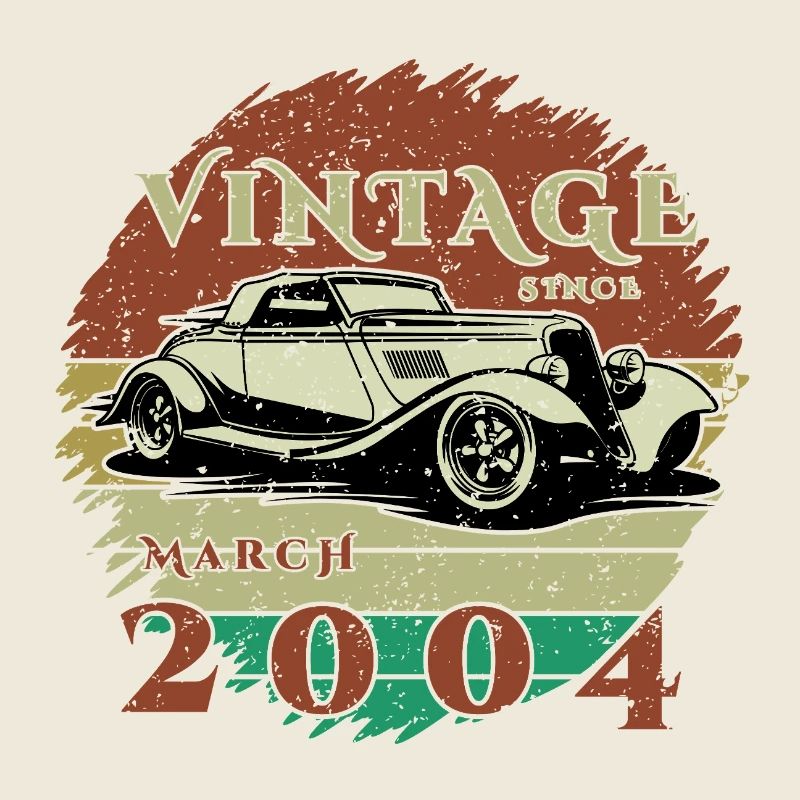 22e anniversaire - Classique - Vintage depuis 03/2004