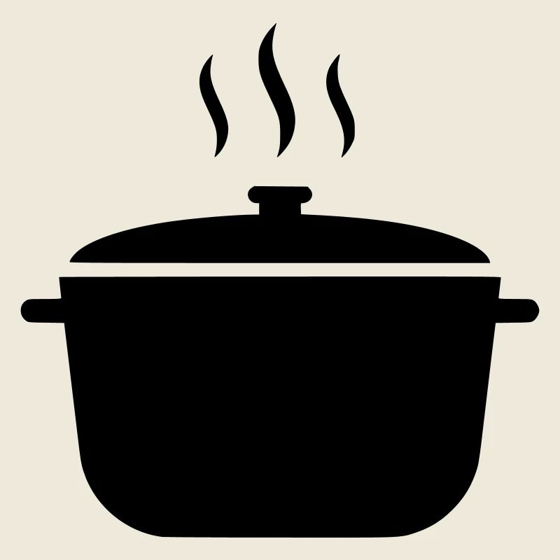 Kochtopf Suppe Dampf Icon