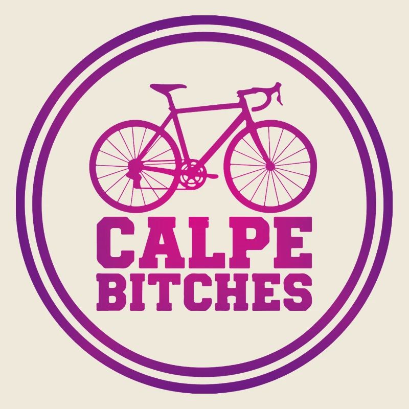 Emblème de cyclisme Calpe Bitches