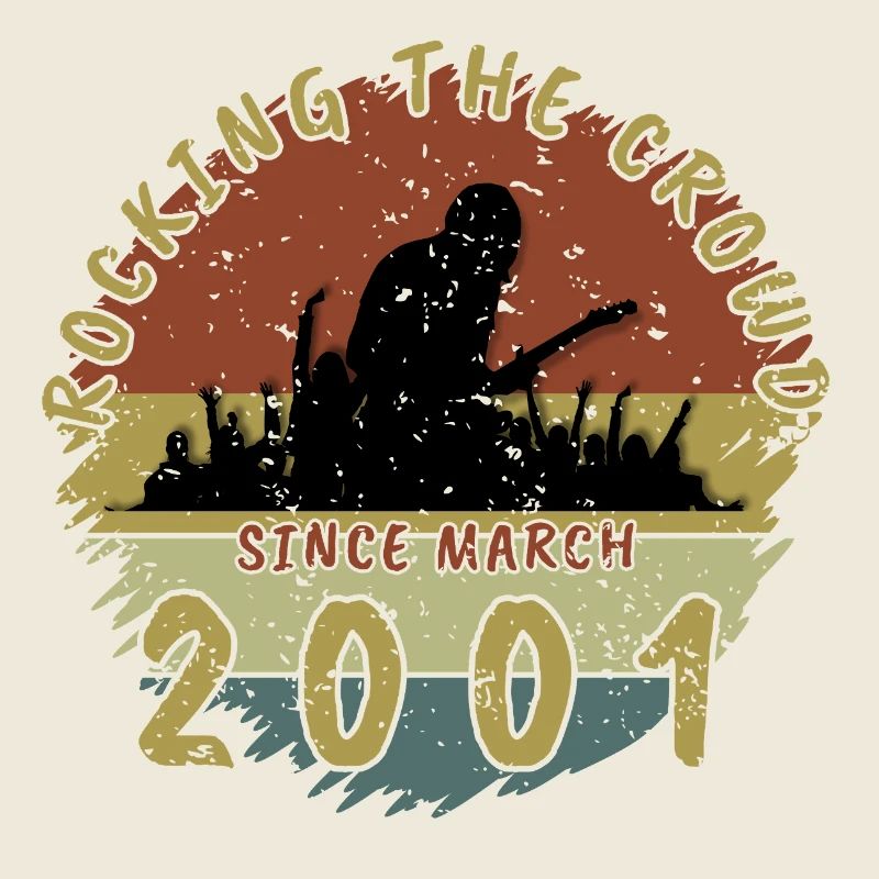 25th Birthday Rocking the crowd GIT 03/2001