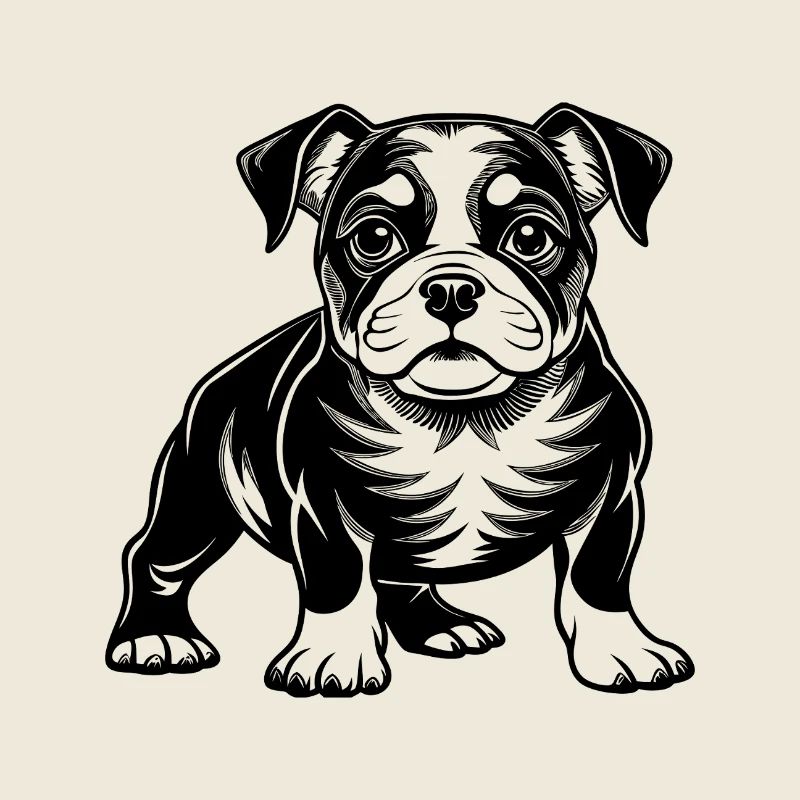 Chiot bouledogue