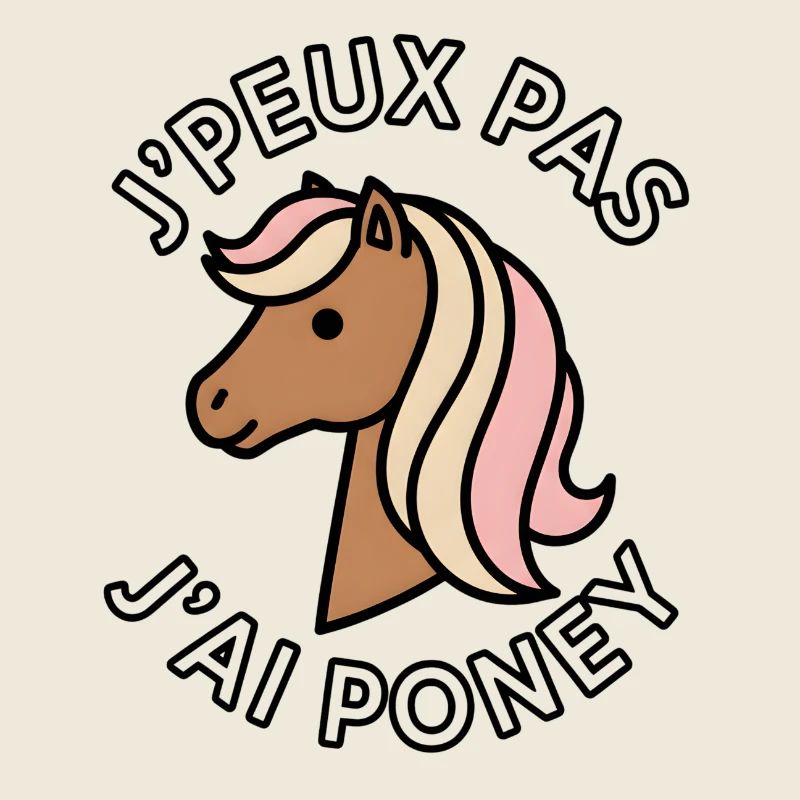 Tête d'Unicorn Pastel Power