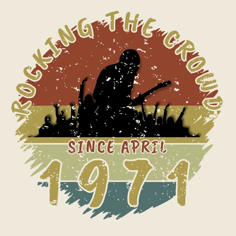55th Birthday Rocking the crowd GIT 04/1971