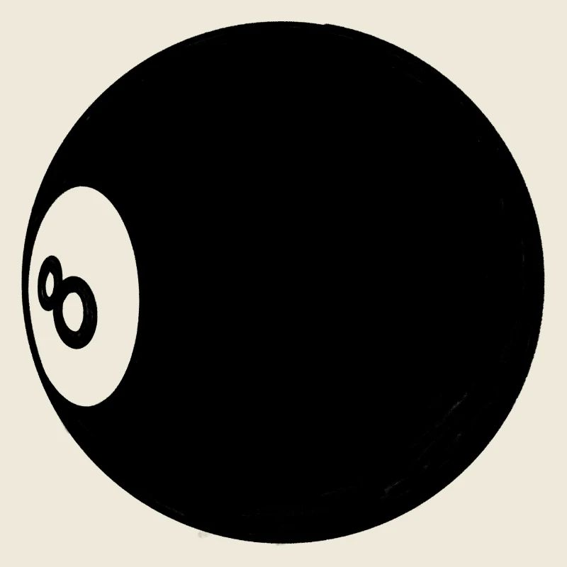 Billard Billard Billard Numéro 8 - Illustration
