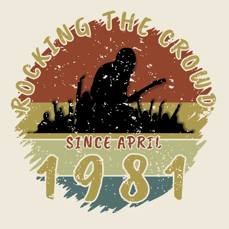 45. Geburtstag Rocking the crowd GIT 04/1981