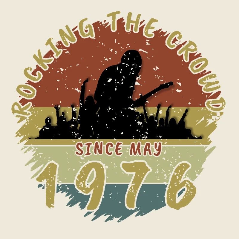 50. Geburtstag Rocking the crowd GIT 05/1976