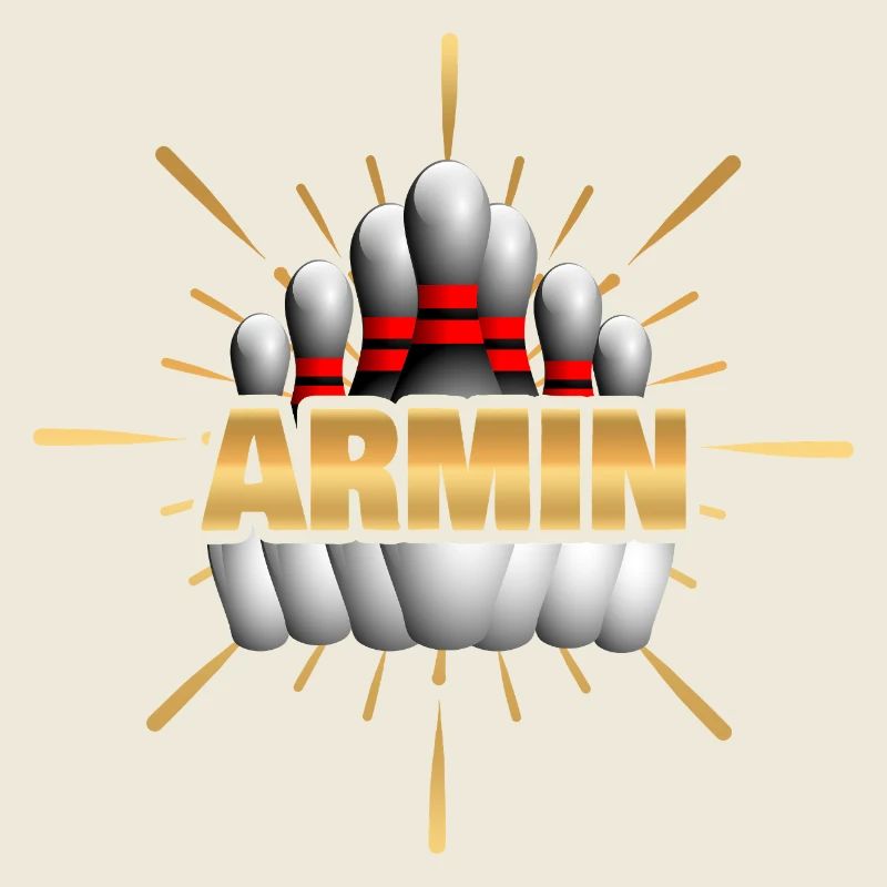 Armin en tant que champion de bowling