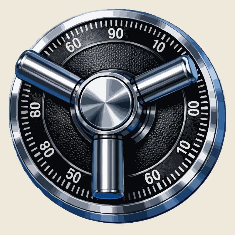 Security safe dial design