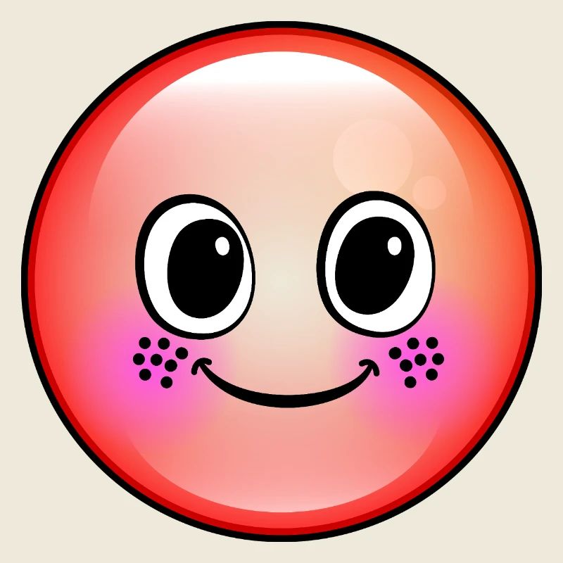 Cute Red Bubble