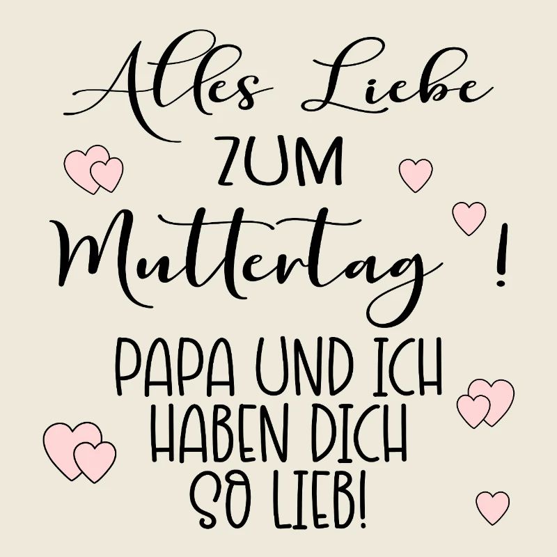 Muttertag Papa Mama