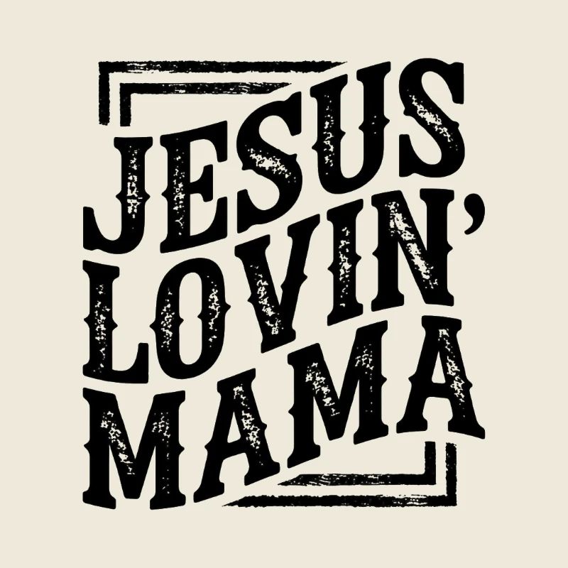 Jesus liebende Mutter Jesus loving Mama Muttertag