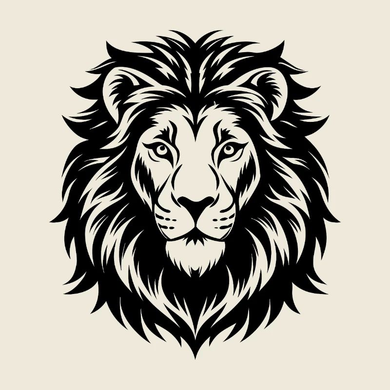 Tête de lion