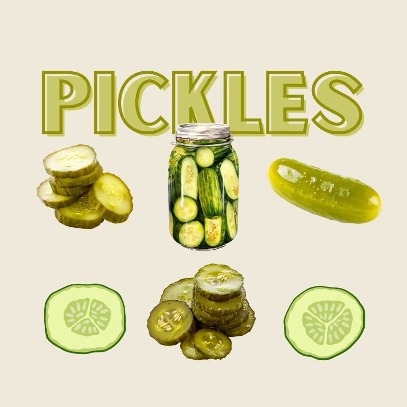 Amateur de cornichons concombre drôle