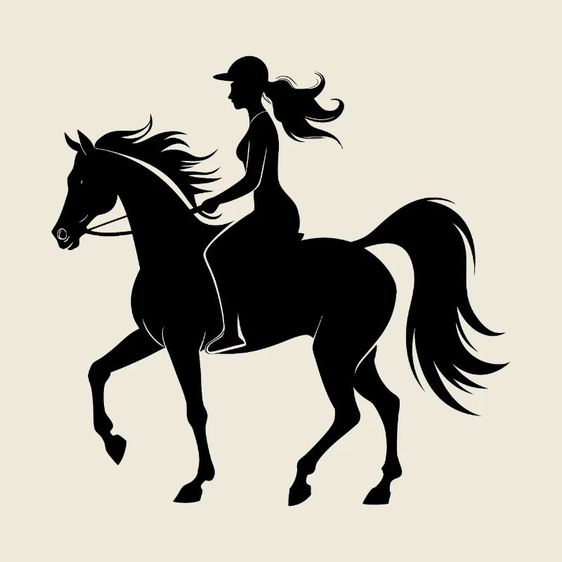 Cheval équestre
