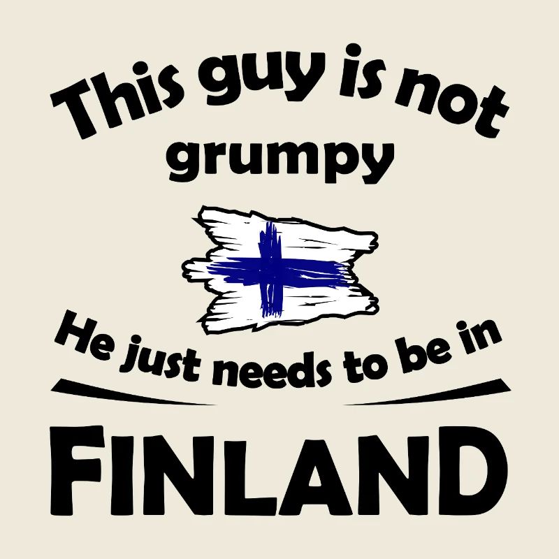 Brushstroke Finland Flag
