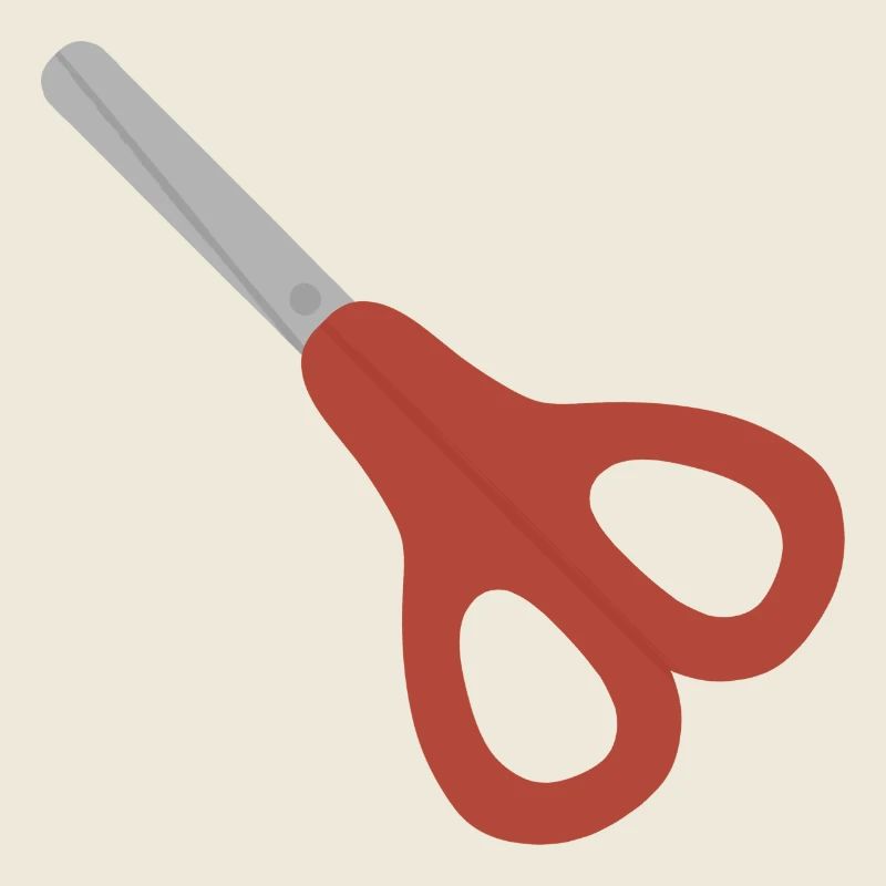Red Scissors Icon