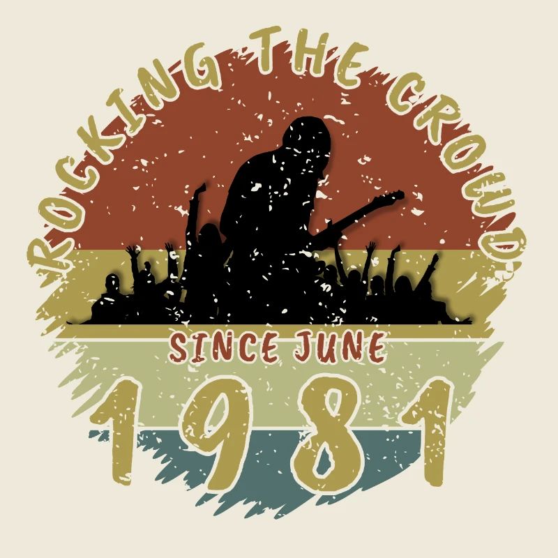 45. Geburtstag Rocking the crowd GIT 06/1981