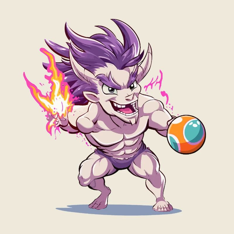 Flammenkobold Arena Held