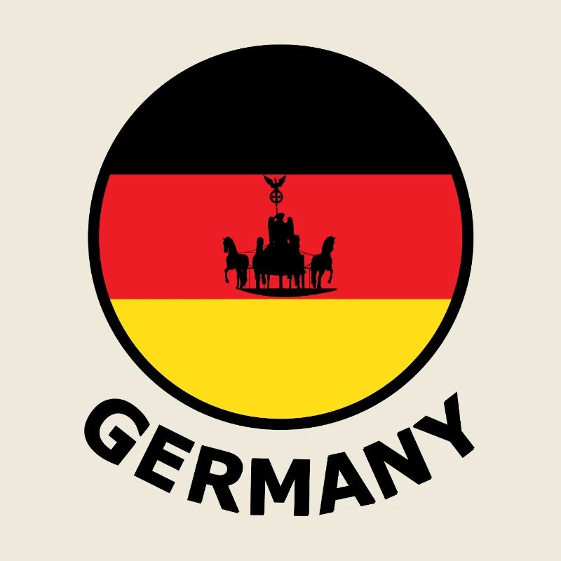Imperial Germany Wagon Flag Semicircle