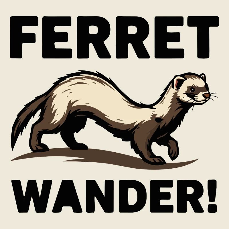 Ferret Wander Ferret Exploration Browsing