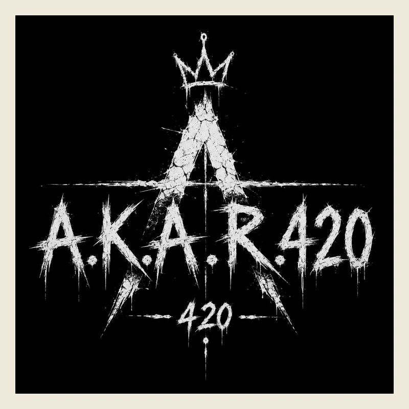 A.K.A.R.420 Krone Logo
