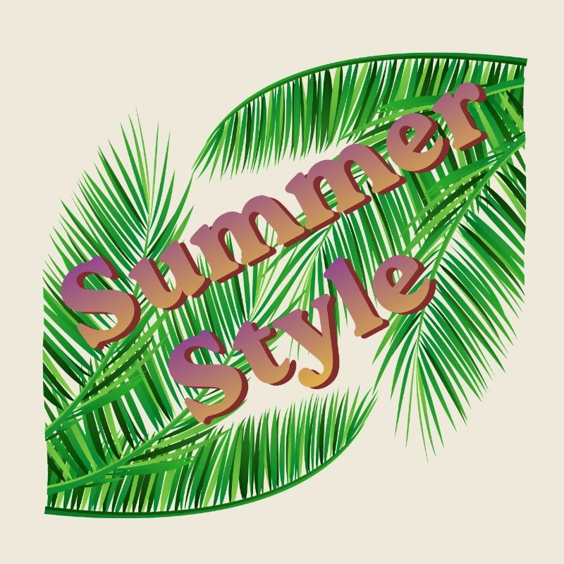 Summer Style mit Palmen