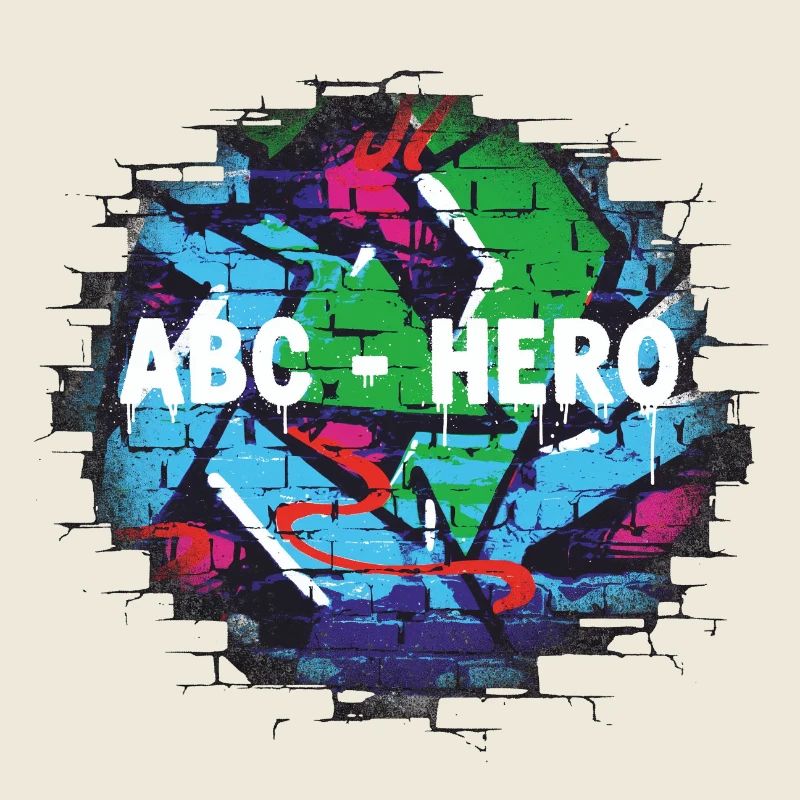 ABC HERO Graffiti Wanddesign