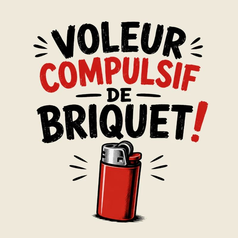 Voleur Compulsif de Briquet !
