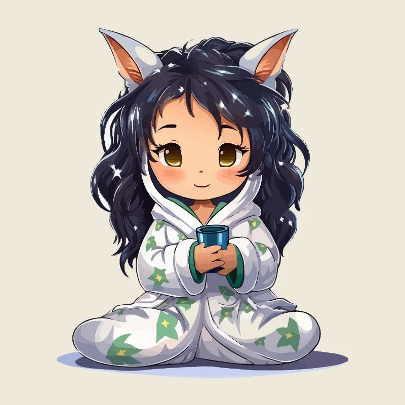 Sweat à capuche Star Chibi Cuddly Hero