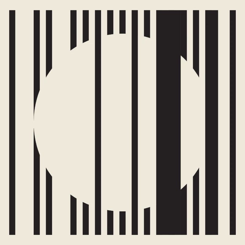 Barred Circle Minimalism