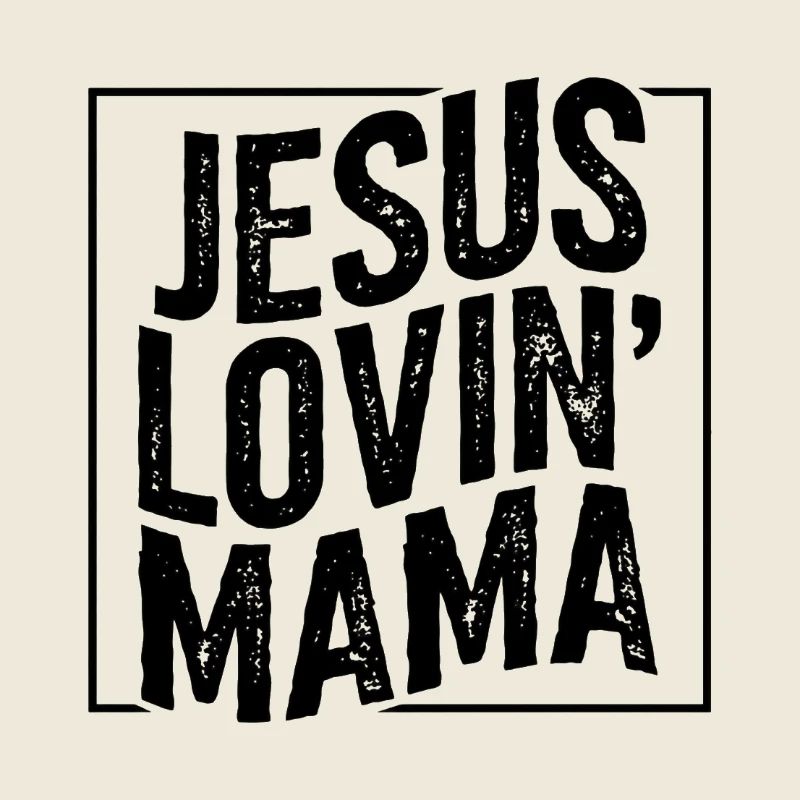 Jesus liebende Mutter Jesus loving Mama Muttertag