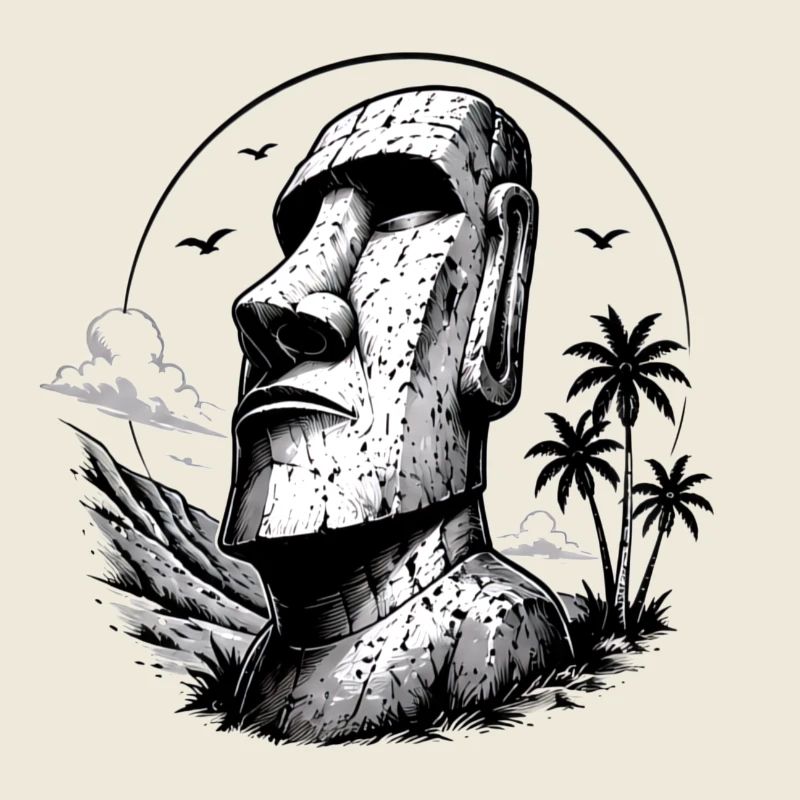Moai Easter Island Statue